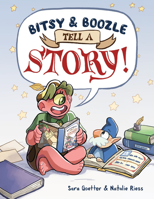 Bitsy & Boozle Tell a Story! (A Graphic Novel) - 9780063326620 by Sara Goetter, Natalie Riess, Natalie Riess, Sara Goetter, 9780063326620