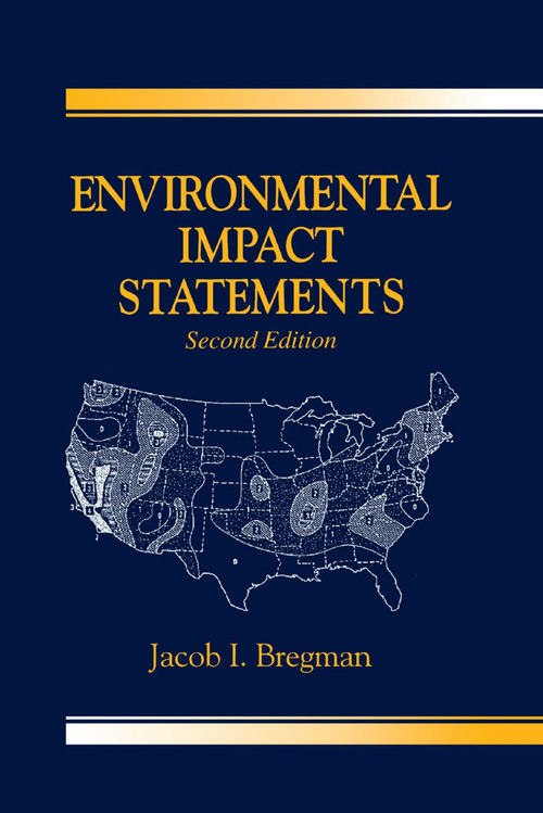 Environmental Impact Statements by Jacob I. Bregman, 9780367399900