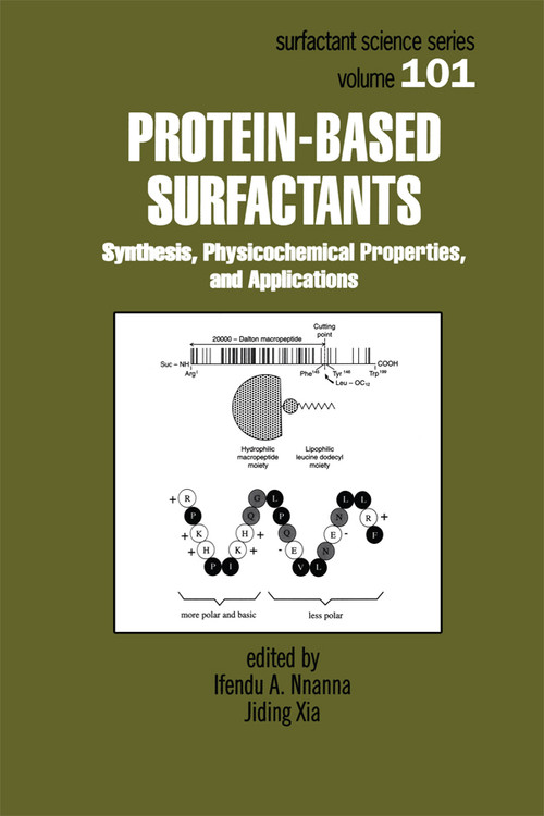 Protein-Based Surfactants (Synthesis: Physicochemical Properties, and Applications) by Jiding Xia, 9780367397296