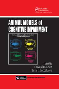 Animal Models of Cognitive Impairment by Edward D. Levin, Jerry J. Buccafusco, 9780367390679