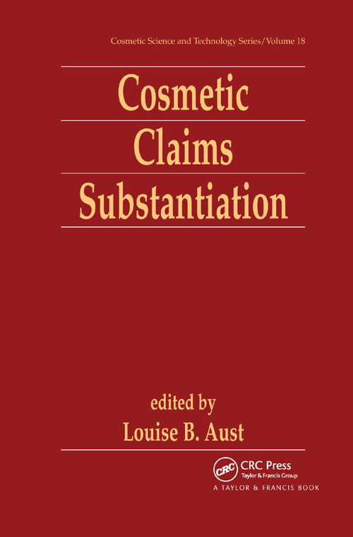 Cosmetic Claims Substantiation by Louise Aust, 9780367400811