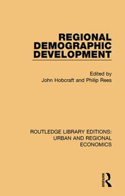 Regional Demographic Development by John Hobcraft, Philip Rees, 9781138102385