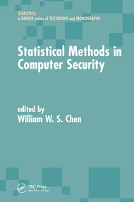 Statistical Methods in Computer Security by William W.S. Chen, 9780367578114