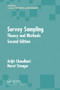 Survey Sampling (Theory and Methods, Second Edition) by Arijit Chaudhuri, Horst Stenger, 9780367578091