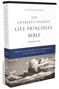 NIV, Charles F. Stanley Life Principles Bible, 2nd Edition, Hardcover, Comfort Print (Growing in Knowledge and Understanding of God Through His Word) by Charles F. Stanley, Thomas Nelson, 9780785225560