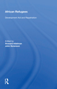 African Refugees (Development Aid and Repatriation) - 9780367161309 by Howard Adelman, 9780367161309