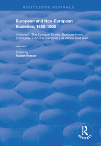 European and Non-European Societies, 1450-1800 (Volume II: Religion, Class, Gender, Race) - 9780367202057 by Robert Forster, 9780367202057