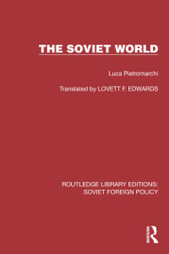 The Soviet World - 9781032373348 by Luca Pietromarchi, Lovett F. Edwards, 9781032373348