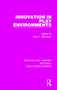 Innovation in Play Environments by Paul F. Wilkinson, 9781138061484