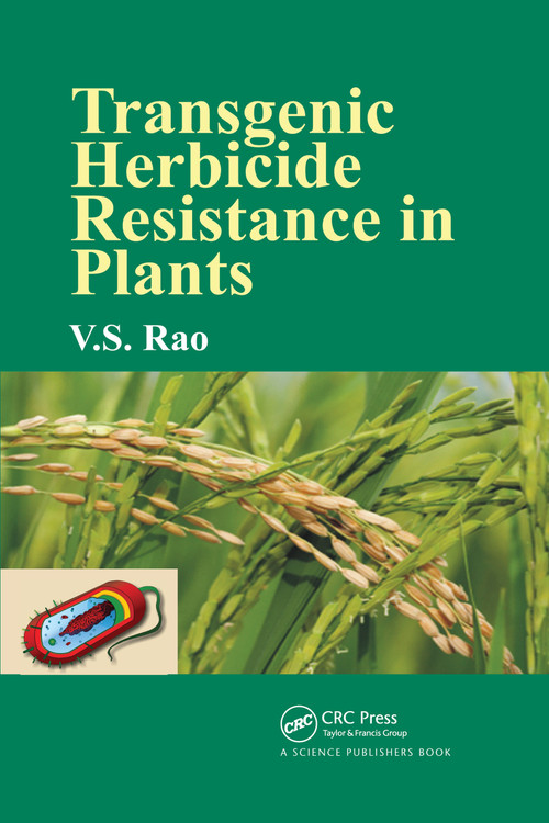 Transgenic Herbicide Resistance in Plants by V. S. Rao, 9780367738600