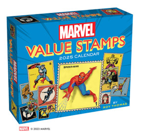 Marvel Value Stamps 2025 Day-to-Day Calendar by Marvel Entertainment, 9781419774317