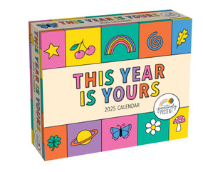 Positively Present 2025 Day-to-Day Calendar (This Year Is Yours) by Dani DiPirro, 9781524888985
