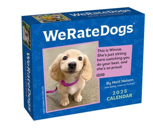 WeRateDogs 2025 Day-to-Day Calendar by Matt Nelson, 9781524889029