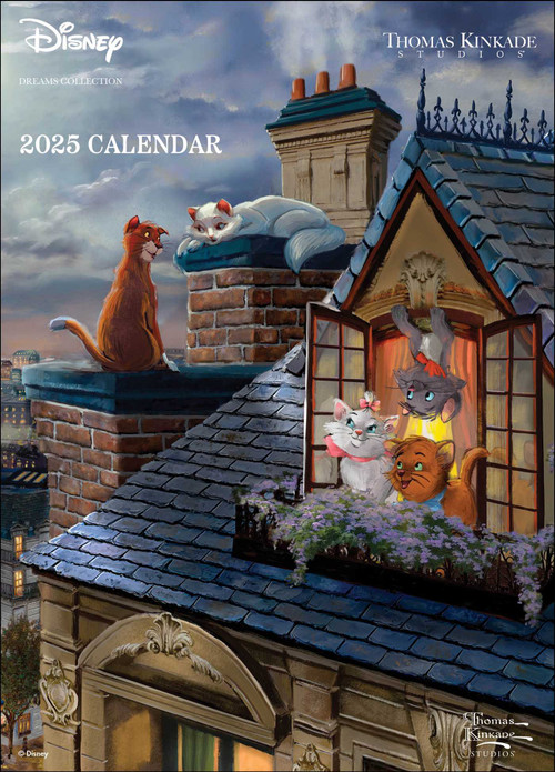 Disney Dreams Collection by Thomas Kinkade Studios: 12-Month 2025 Monthly/Weekly by Thomas Kinkade Studios, Thomas Kinkade, 9781524889067