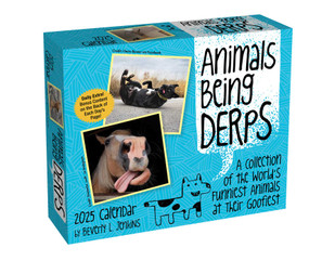 Animals Being Derps 2025 Day-to-Day Calendar by Beverly L. Jenkins, 9781524889296