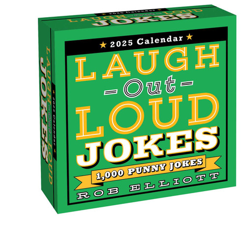 Laugh-Out-Loud Jokes 2025 Day-to-Day Calendar (1,000 Punny Jokes) by Rob Elliott, 9781524889920