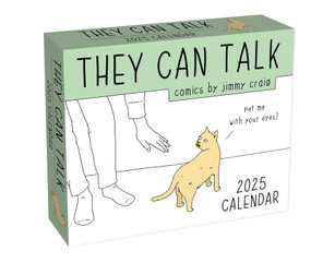 They Can Talk Comics 2025 Day-to-Day Calendar (Pet Me ...with Your Eyes!) by Jimmy Craig, 9781524890575