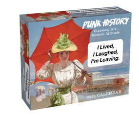 Punk History 2025 Day-to-Day Calendar (Classical Art, Modern Attitude) by Kate Roberts, 9781524891992