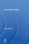 Farm Policy Analysis by Luther Tweeten, 9780367162955