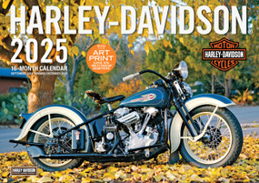 Harley-Davidson 17x12 2025 (16-Month Calendar--September 2024 through December 2025) by David Blattel, Dain Gingerelli, 9780760392034