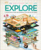 Explore (A Collection of Maps and Diagrams That Explain the World) - 9780744098488 by DK, 9780744098488