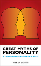 Great Myths of Personality - 9781118521359 by M. Brent Donnellan, Richard E. Lucas, 9781118521359