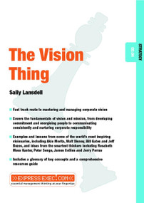 The Vision Thing (Strategy 03.04) by Sally Lansdell, 9781841122014