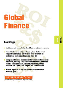 Global Finance (Finance 05.02) by Leo Gough, 9781841122038