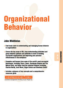 Organizational Behavior (Organizations 07.10) by John Middleton, 9781841122175