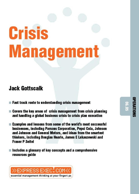 Crisis Management (Operations 06.05) by Jack Gottschalk, 9781841122151