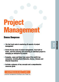 Project Management (Operations 06.06) by Donna Deeprose, 9781841122229