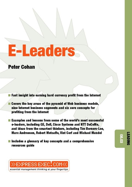 E-Leaders (Leading 08.03) by Peter S. Cohan, 9781841122328