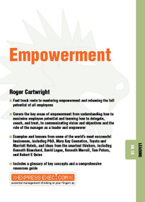 Empowerment (Leading 08.10) by Roger Cartwright, 9781841122335