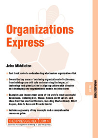 Organizations Express (Organizations 07.01) by John Middleton, 9781841122304