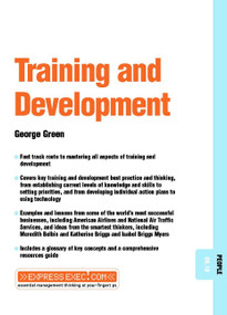 Training and Development (People 09.10) by George Green, 9781841122502