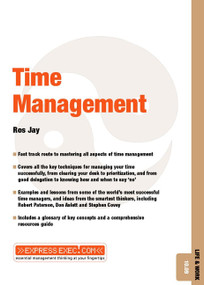 Time Management (Life and Work 10.09) by Ros Jay, 9781841122540