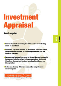 Investment Appraisal (Finance 05.04) by Ken Langdon, 9781841122533