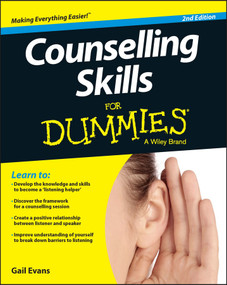 Counselling Skills For Dummies by Gail Evans, 9781118657324
