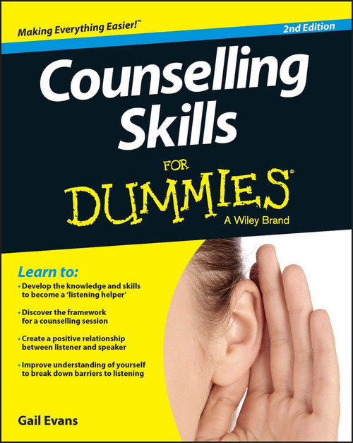 Counselling Skills For Dummies by Gail Evans, 9781118657324