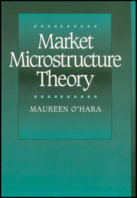 Market Microstructure Theory by Maureen O'Hara, 9780631207610