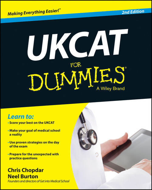 UKCAT For Dummies by Chris Chopdar, Neel Burton, 9781118770504