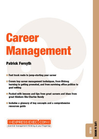 Career Management by Patrick Forsyth, 9781841121925