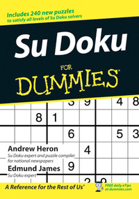 Su Doku for Dummies by Andrew Heron, Edmund James, 9780470018927