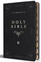 KJV Holy Bible, Giant Print Thinline Large format, Black Premium Imitation Leather with Ribbon Marker, Red Letter, and Thumb Index by ORIGIN, 9798890980557