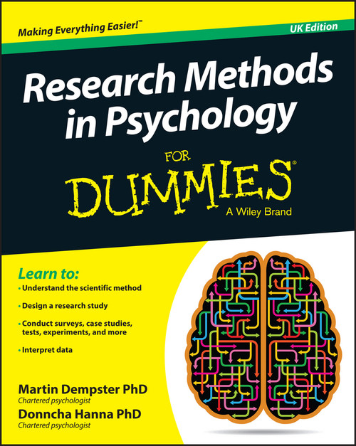 Research Methods in Psychology For Dummies by Martin Dempster, Donncha Hanna, 9781119035084