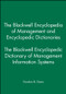The Blackwell Encyclopedic Dictionary of Management Information Systems by Gordon B. Davis, 9780631214847