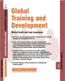 Global Training and Development (Training and Development 11.2) by Michel Syrett, Jean Lammiman, 9781841124438