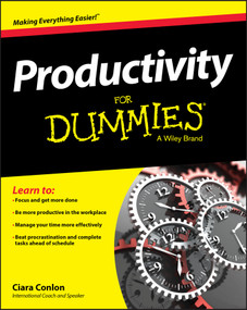 Productivity For Dummies by Ciara Conlon, 9781119099529