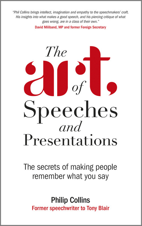 The Art of Speeches and Presentations (The Secrets of Making People Remember What You Say) by Philip Collins, 9780470711842