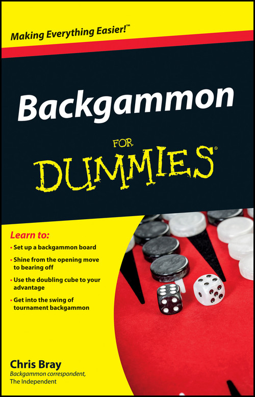 Backgammon For Dummies by Chris Bray, 9780470770856
